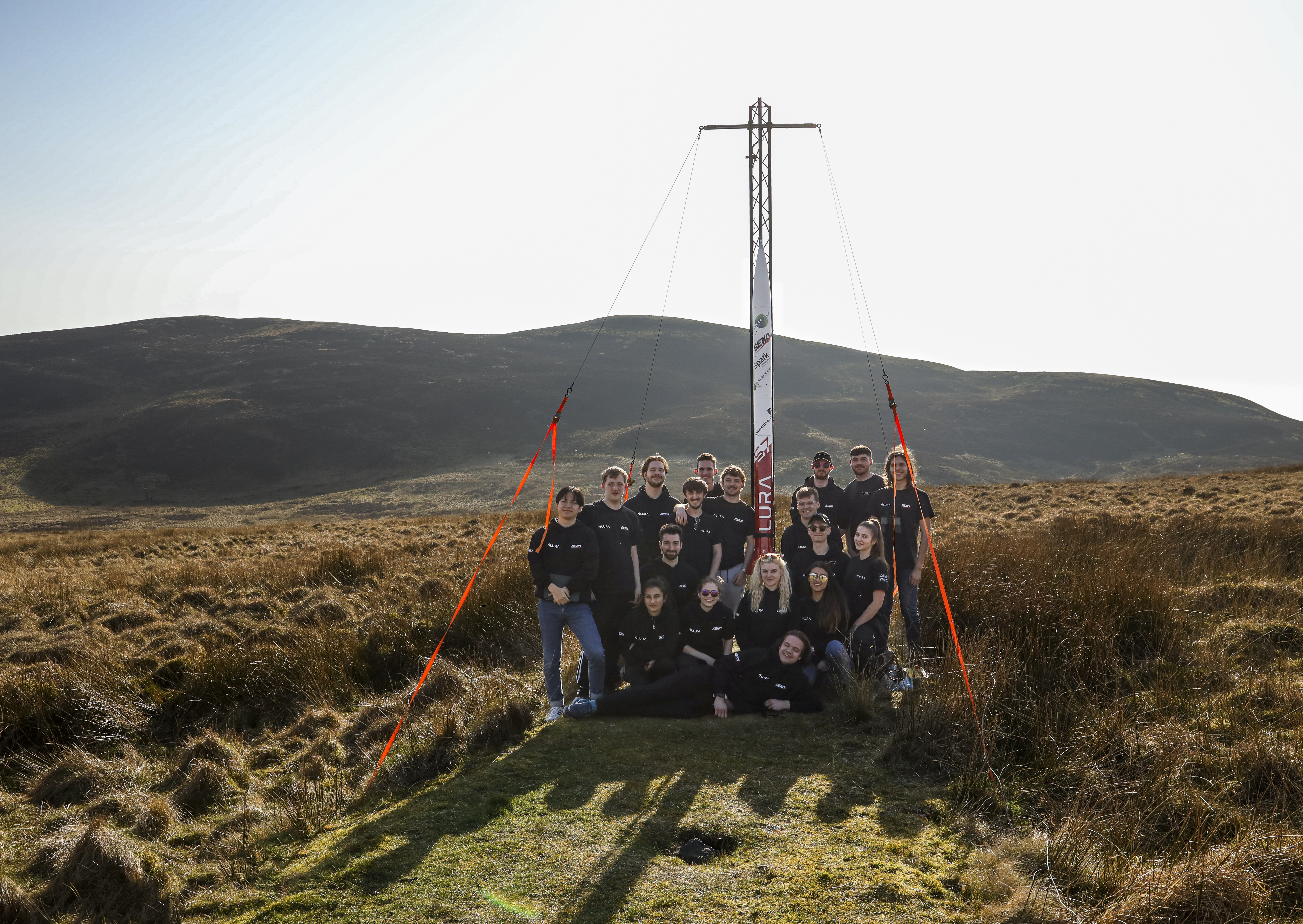 Gryphon I launch crew at SARA's launch site.